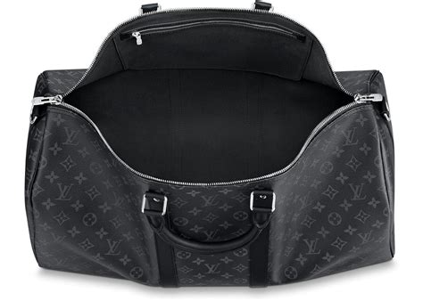 louis vuitton monogram eclipse keepall bandouliere 55|louis vuitton keepall bandouliere bag.